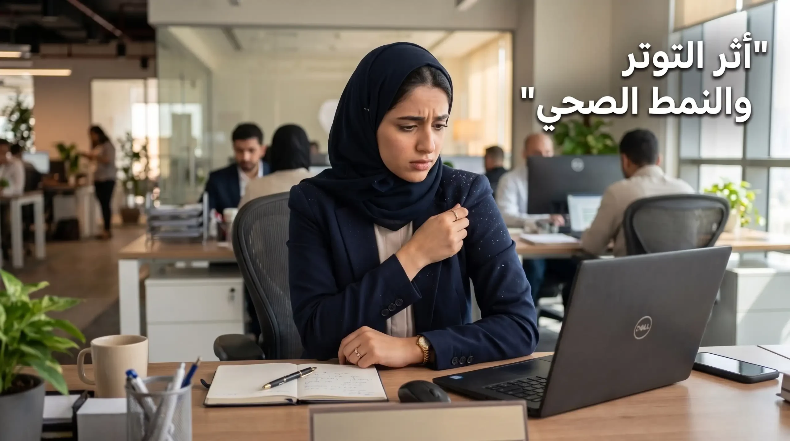 أثر التوتر والنمط الصحي المتوازن على ظهور قشرة الشعر وكيفية تقليل حدتها